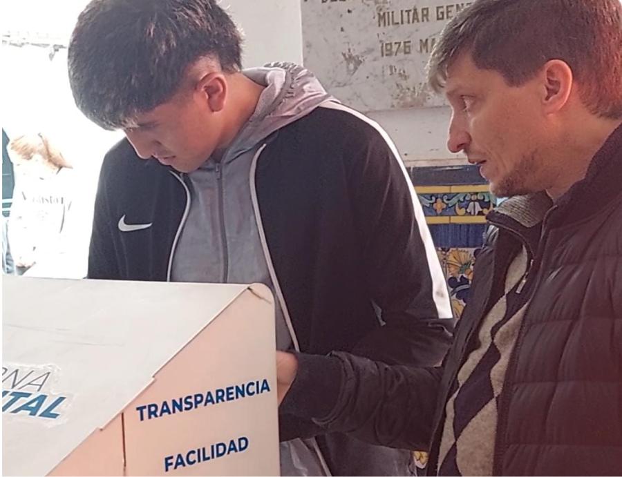 EL SERVICIO. Urna Digital estuvo en la Facultad de Educación Física mostrando la herramienta. / CAPTURA DE PANTALLA