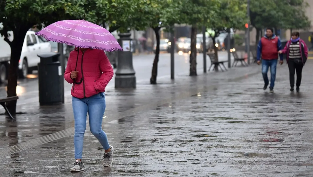 Lluvia en Tucumán. ARCHIVO 