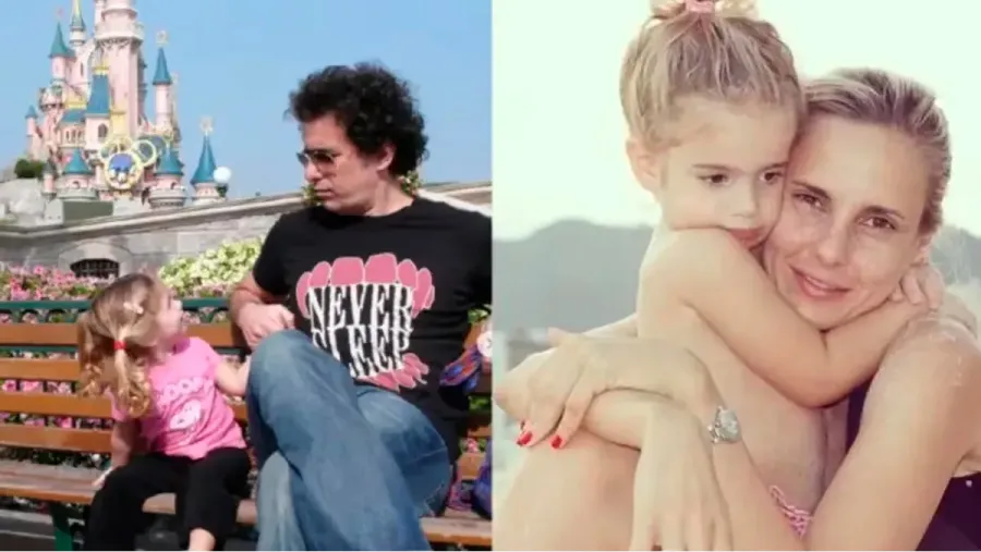 Andrés Calamaro y Julieta Cardinali tuvieron a su hija Charo en 2007