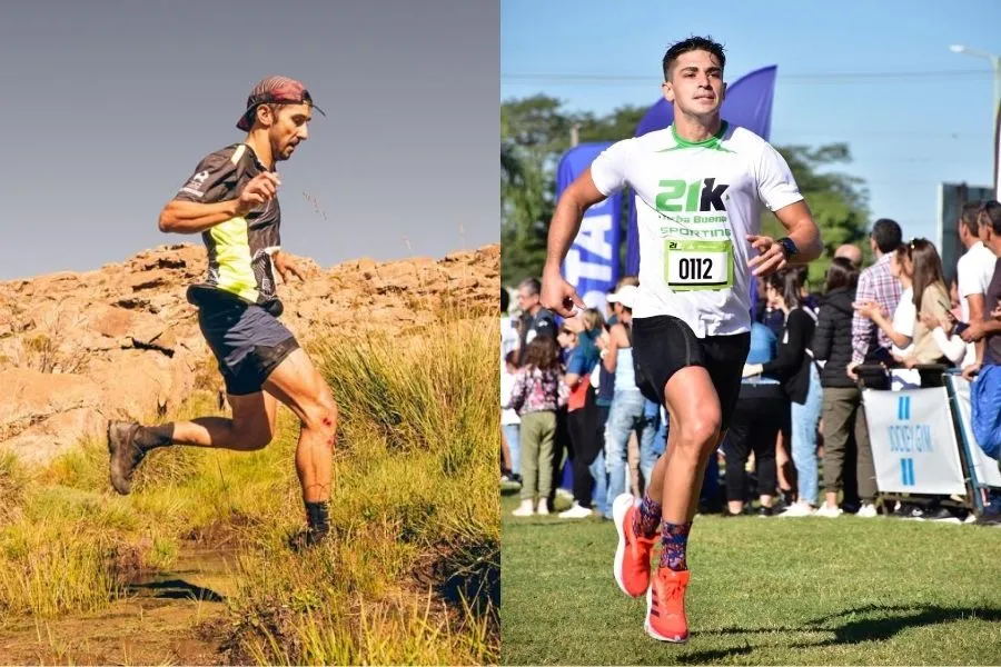 CÓMO COMENZAR. Jonathan Wheeler y Jorge Buteler, dos tucumanos apasionados por el deporte./CORTESÍA DE AMBOS