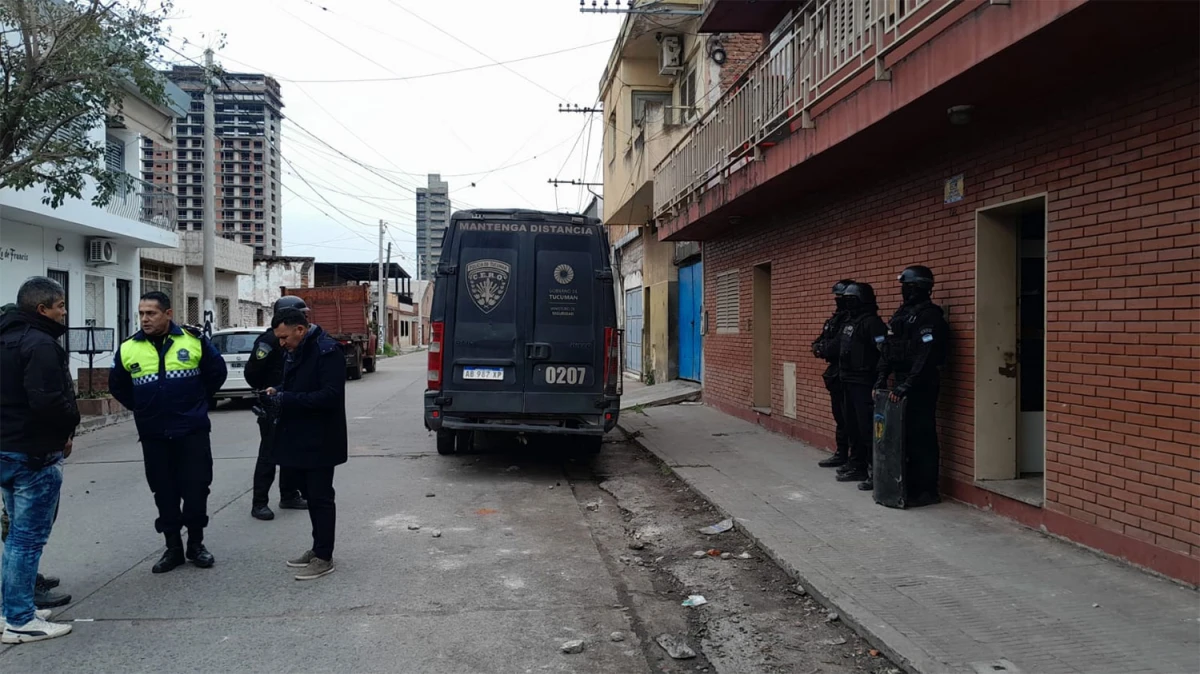 EN VILLA LUJÁN. El ataque ocurrió en el pasaje Roma al 100, a metros de Mendoza al 2.100.