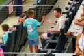El hijo de Luis Suárez no saludó a Lionel Messi en el estadio del Inter Miami: ¿Qué le dijo su mamá?