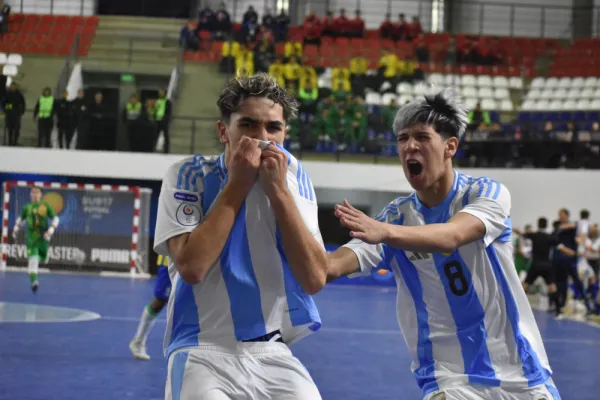 Una victoria más contra Brasil: mirá el golazo de la Selección Sub-17 de futsal en la final del Sudamericano