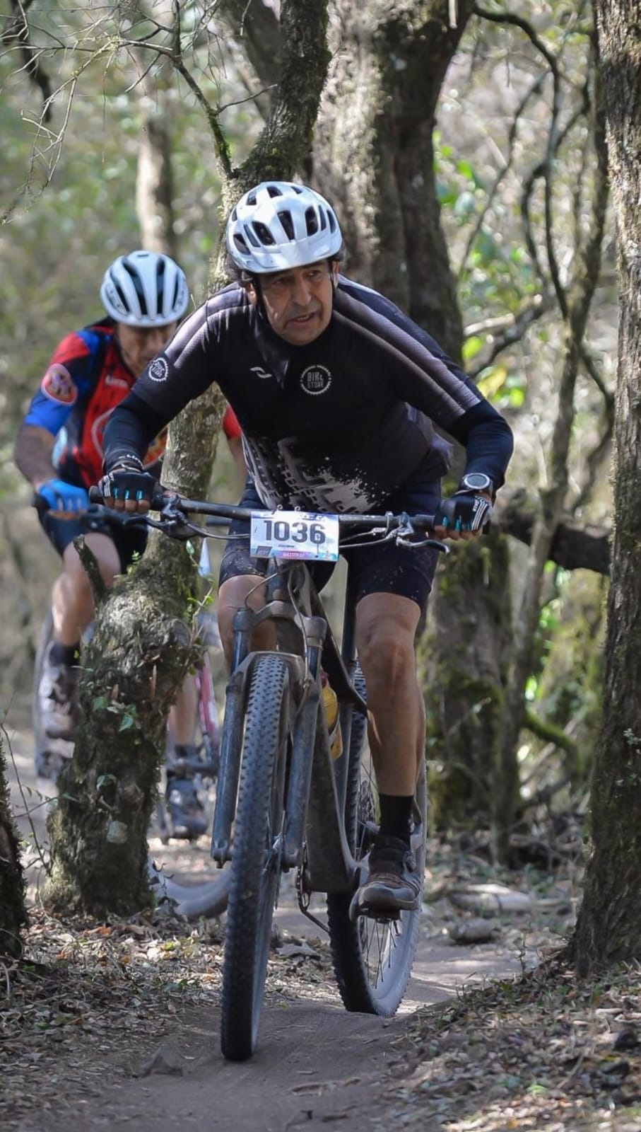 CAMPEÓN. Jesús Durán fue el ganador de la categoría Máster D2 en el último Trasmontaña en Tucumán.