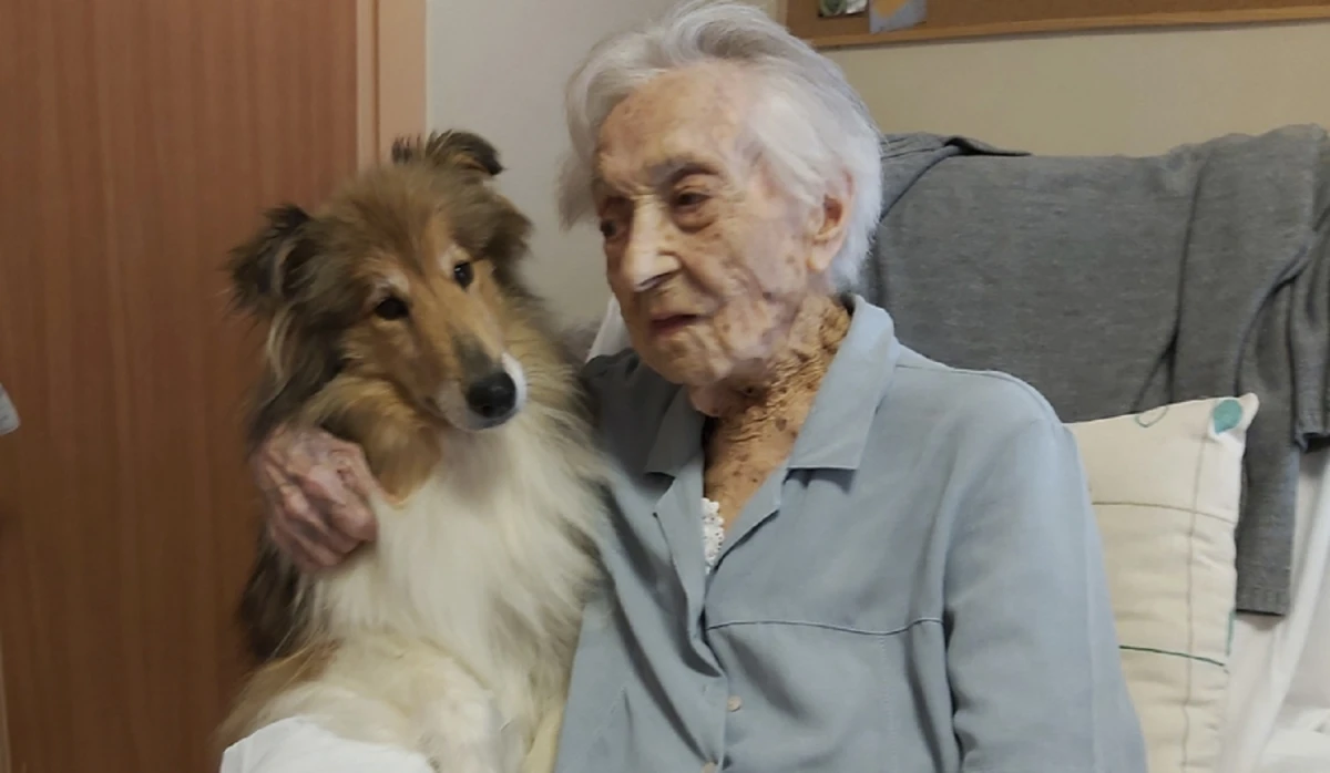 LA MÁS LONGEVA. María Branyas Morera falleció hace unos días a los 117 años.