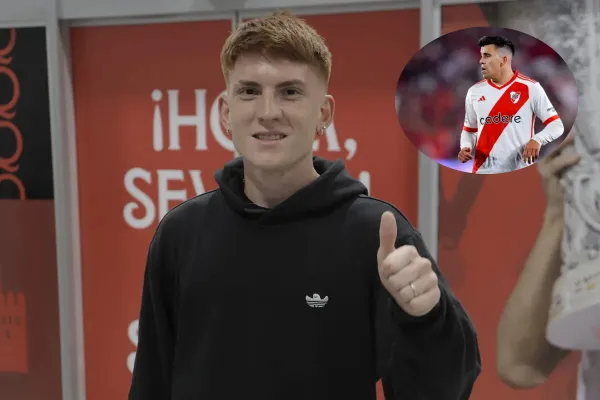 “Colo” Barco fue presentado en Sevilla y se comparó con “Huevo” Acuña: “Ambos somos ofensivos y con técnica”