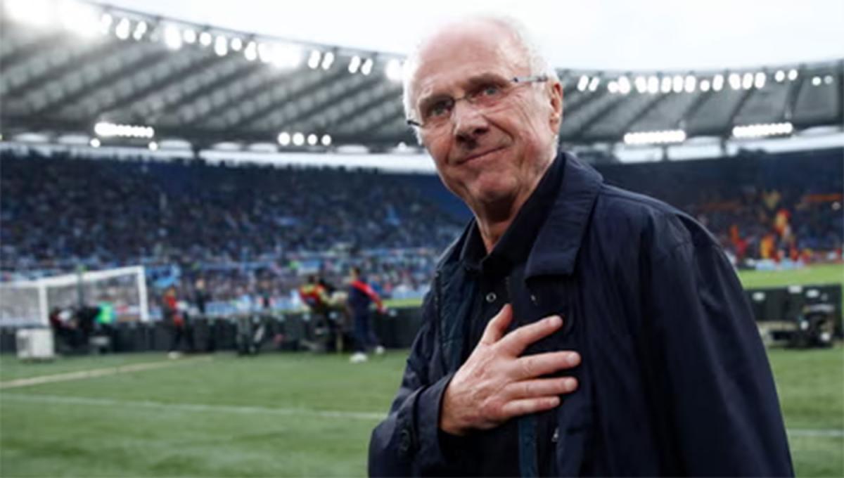 UNA DE LAS ÚLTIMAS. Sven Goran Eriksson visitó Anfield en marzo, en una de sus últimas salidas públicas. 