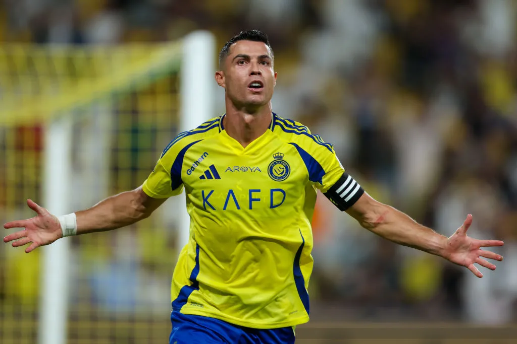 GOLEADOR. Cristiano Ronaldo disfruta de su presente con la camiseta de Al-Nassr.