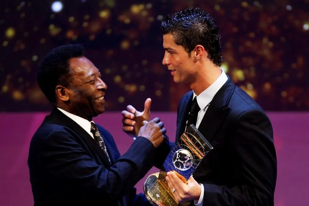 El palazo de Cristiano Ronaldo a Pelé: “Hay una diferencia”