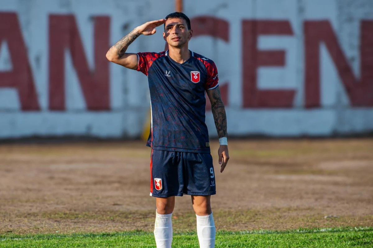 GOLEADOR. Bruno Medina es el artillero de la Liga Tucumana, con siete tantos.