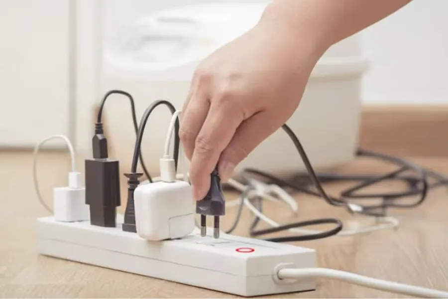 Conectar muchos electrodomésticos a la vez puede generar una saturación de la línea eléctrica