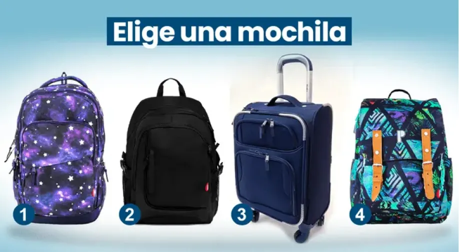 Test de personalidad: la mochila que elijas revelará cómo es tu forma de relacionarte con los demás