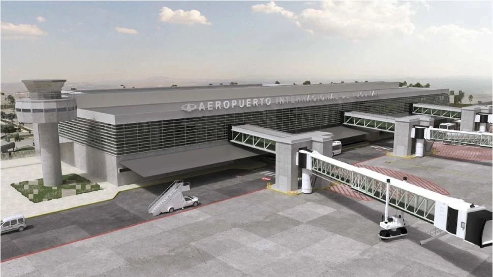 PRIORIDAD. Yanotti dijo que si bien aún no hay fecha, la idea es que pronto anuncien la obra del aeropuerto.