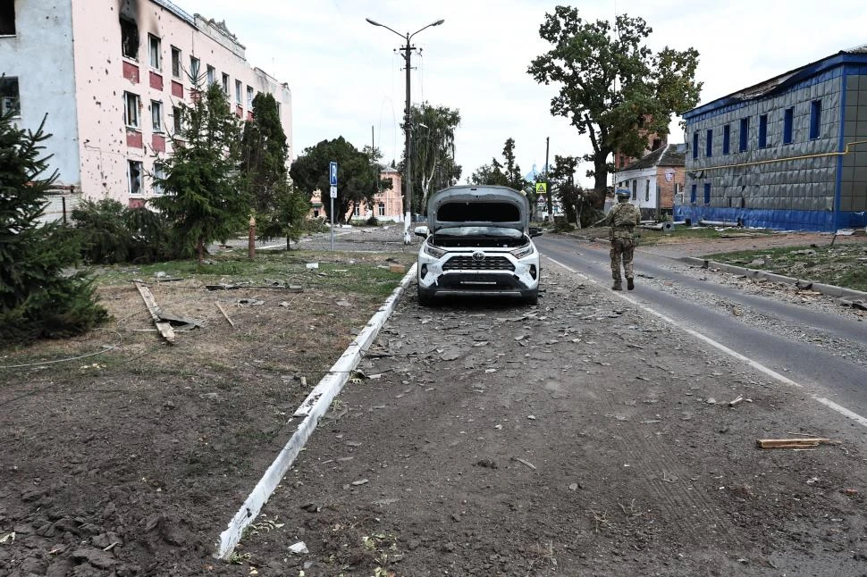 FRONTERA. La región rusa de Kursk se encuentra actualmente controlada por las tropas de Ucrania.  