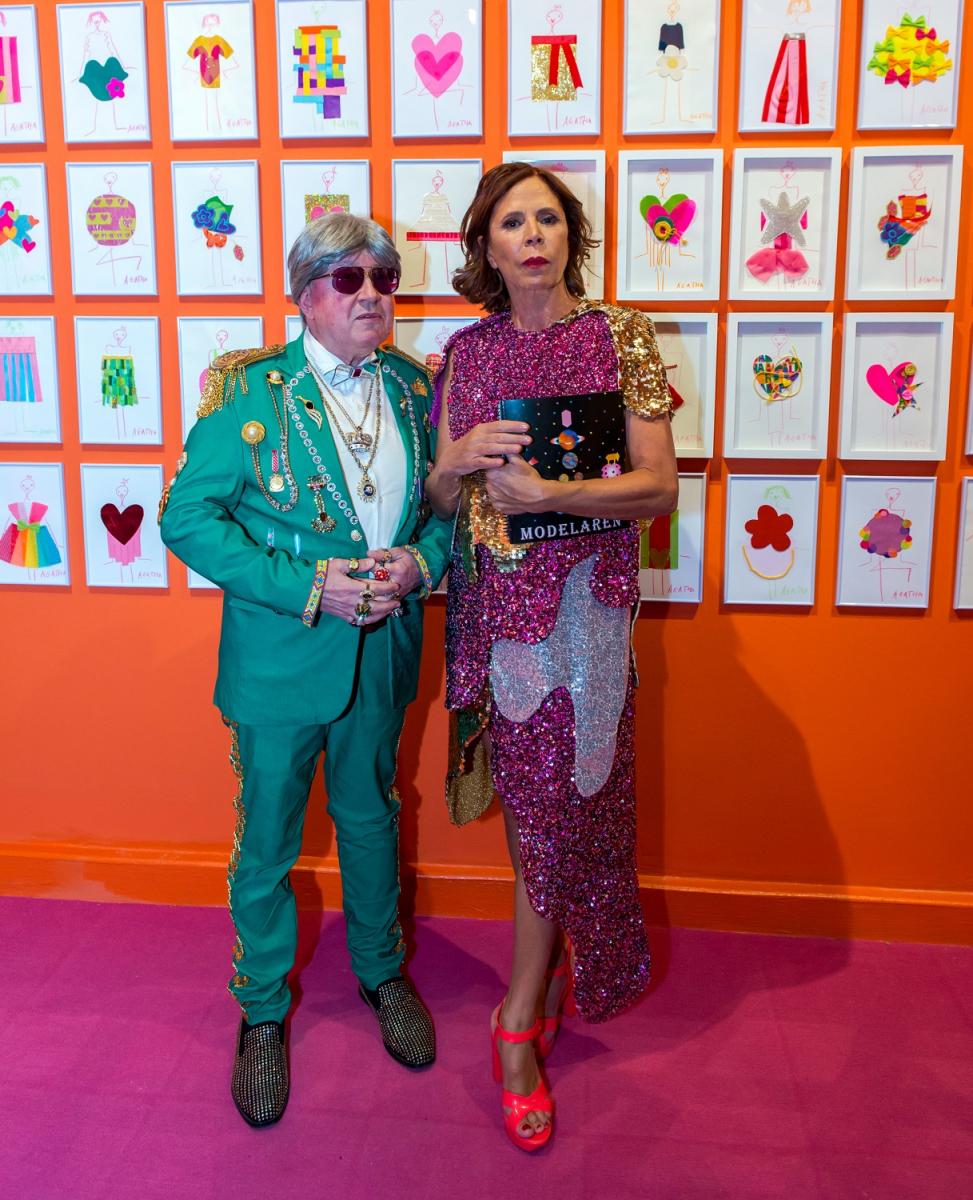 La muestra de Agatha Ruiz de la Prada y un reconocimiento por su aporte a la moda sustentable