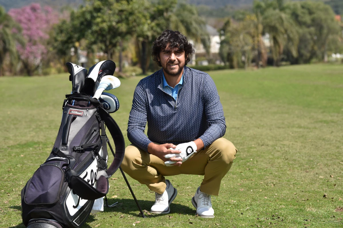 DISFRUTA DE SU ESTADÍA EN NUESTRA PROVINCIA. “La motivación principal es saber que estoy cerca del PGA Tour”, aseguró “Muru”, que se encuentra en el puesto 53 del Korn Ferry Tour.