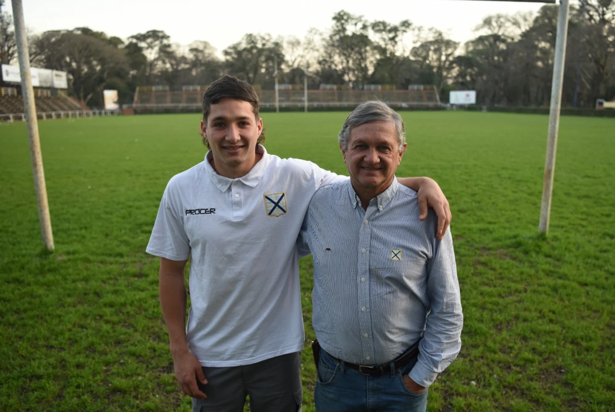 Gianotti, una familia del rugby: el padre fue figura de Lawn Tennis; el hijo, un baluarte en el último título