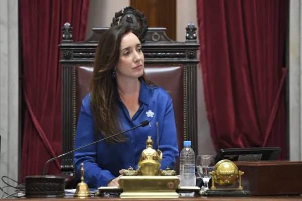 Victoria Villarruel rechazará la expulsión de Paoltroni del bloque libertario en el Senado