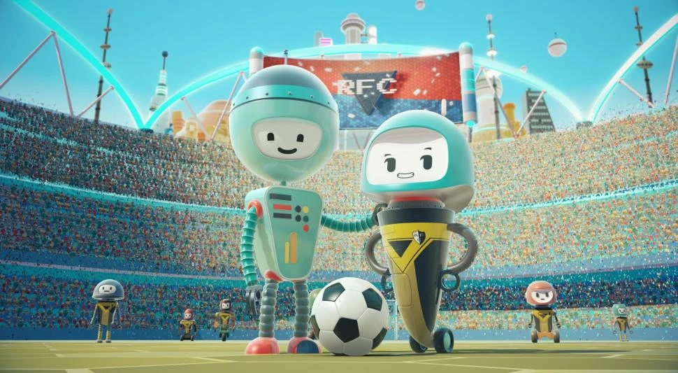 UN MUNDO DE ANDROIDES. Bibi desea jugar al fútbol en “Robotia”.