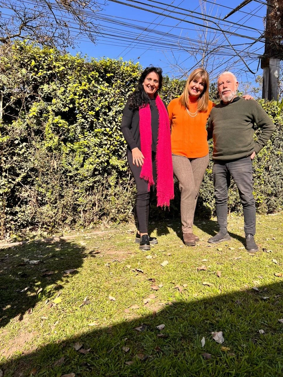 A ESCENA. Andrea García Wilde, Gisela Canevaro y Carlos Podazza estarán en el Rosita Ávila.