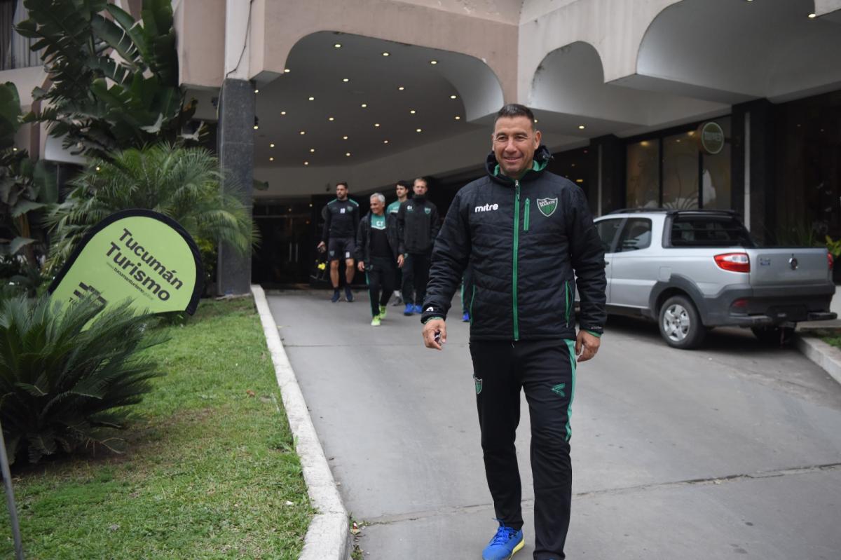 Raúl Antuña habló en la previa al duelo con San Martín de Tucumán.