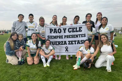 El emotivo gesto de un equipo de Las Cañas que homenajeó a sus amigas fallecidas: Un arbolito es vida