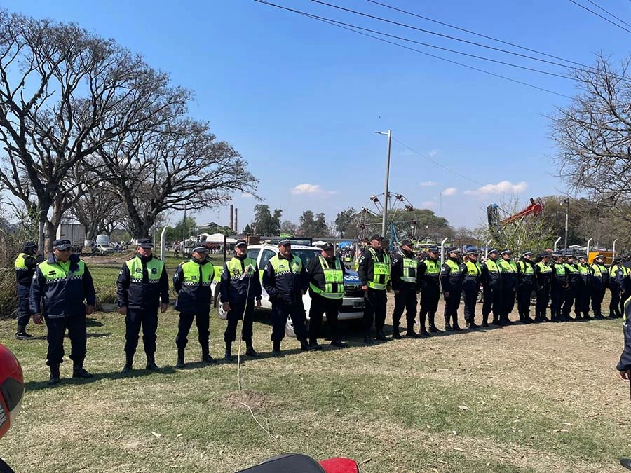 LISTOS. La denuncia movilizó a los policías del este tucumano.