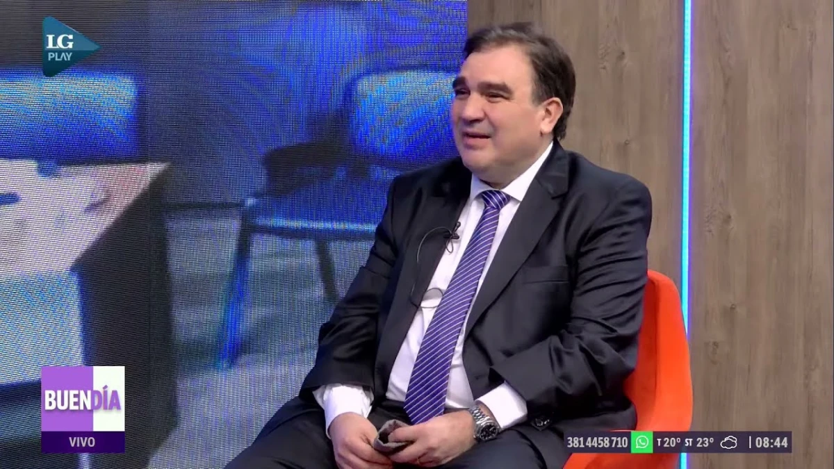 Javier Morof cruzó a Lisandro Catalán. ARCHIVO