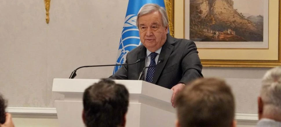 El secretario general de la ONU, Antonio Guterres.