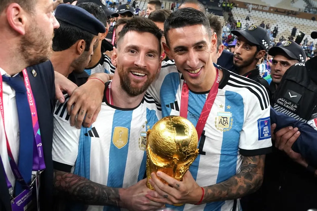 UNIDOS. Lionel Messi comparte una gran amistad con Ángel Di María. 