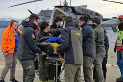 Bariloche: hallan con vida al tercer turista desaparecido tras una avalancha