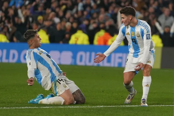 Video: reviví el golazo de Julián Álvarez frente a Chile