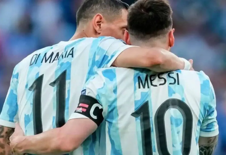 Atención: se definió quiénes llevarán las camisetas de Messi y Di María en la Selección