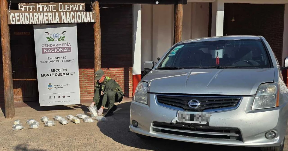 Encontraron 15 kilos de cocaína en el tanque de combustible de un rodado