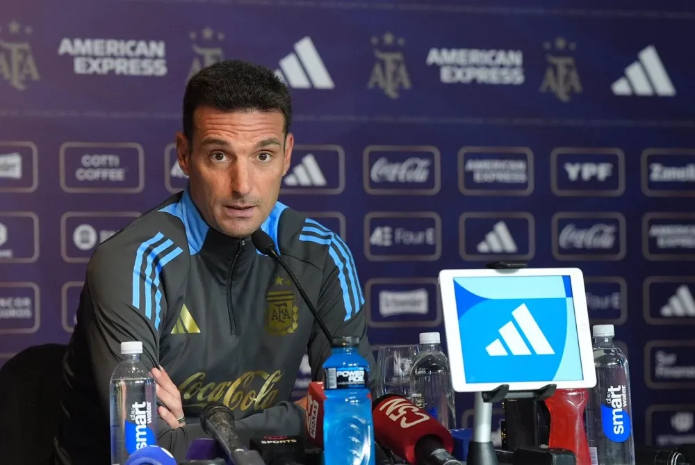 Lionel Scaloni. PRENSA AFA