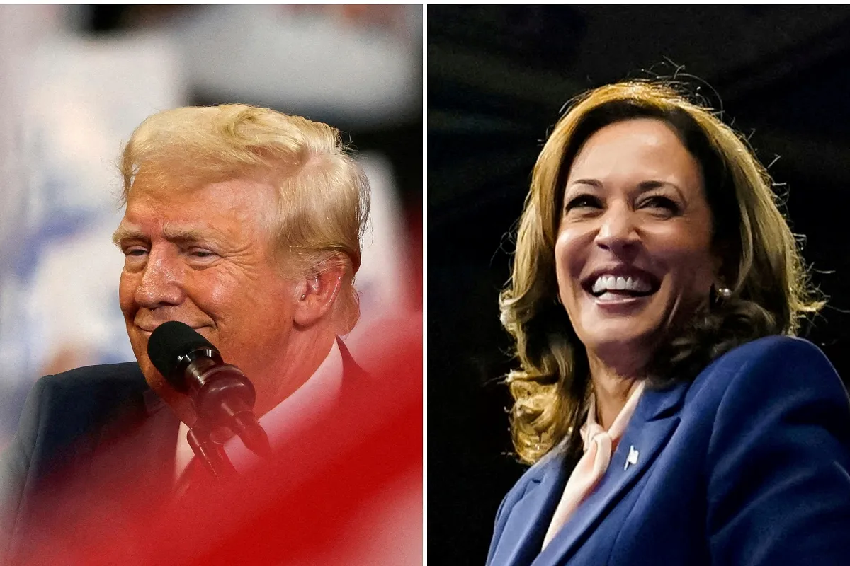 Todo listo para el debate entre Donald Trump y Kamala Harris