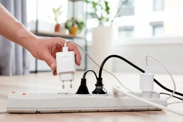 Riesgo de incendio: los dos electrodomésticos que nunca deben conectarse en la misma zapatilla