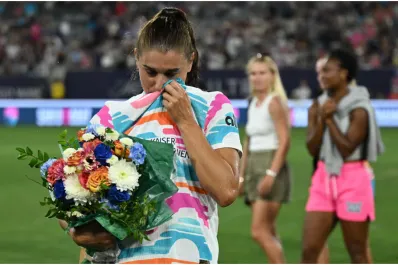 El final de una leyenda: Alex Morgan se retiró del fútbol tras anunciar que está embarazada de su segundo hijo