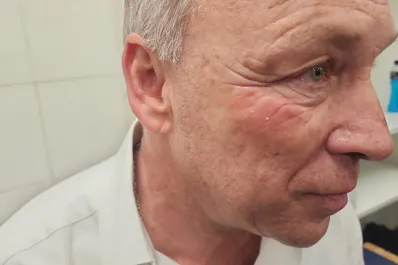 El hijo del presidente de Talleres publicó una imagen de su padre tras el altercado con Andrés Merlos