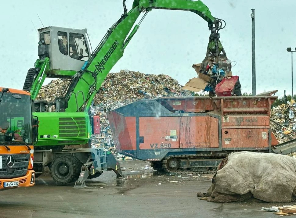 MEDIDA. El 60% de la basura de Erfurt se recicla; y un 40% se incinera. 