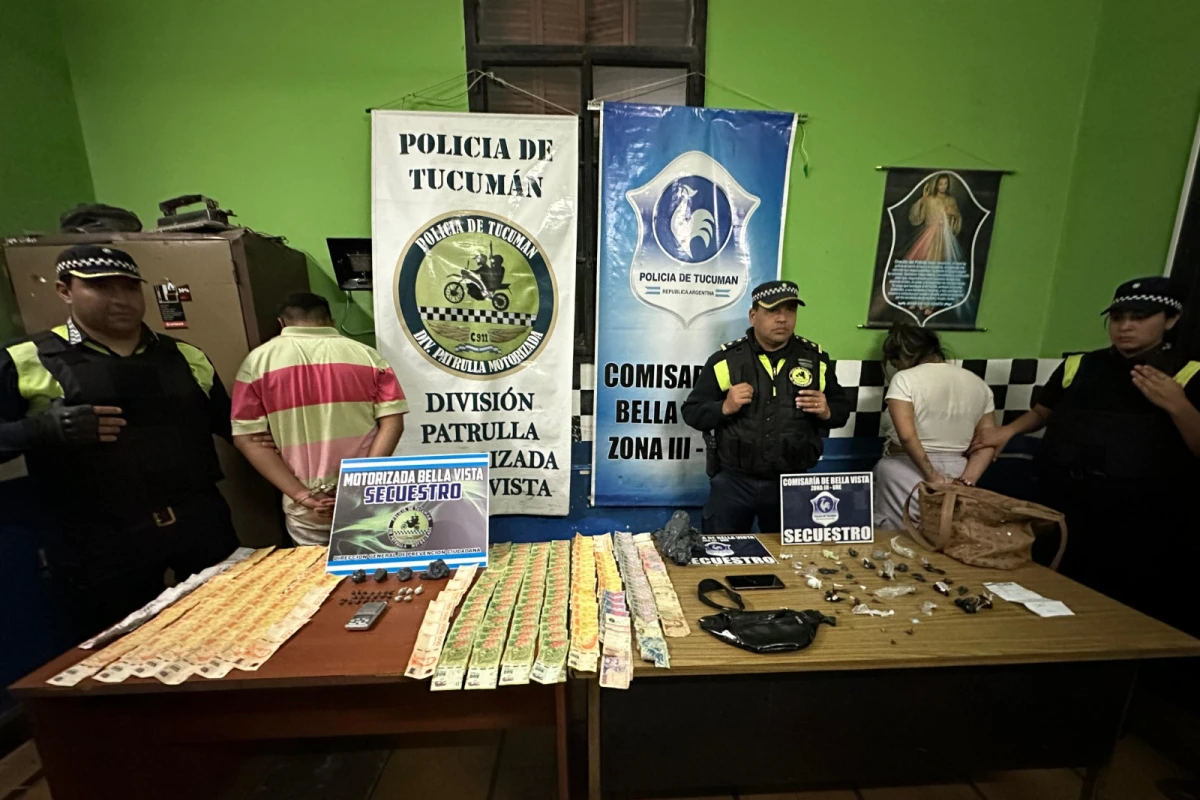 Bella Vista: en recorridos preventivos demoran a una pareja por narcomenudeo y secuestran drogas