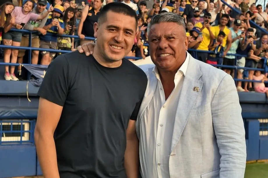 El llamativo elogio de Riquelme a “Chiqui” Tapia: “Él y Grondona son los dirigentes más grandes de la historia del fútbol argentino”