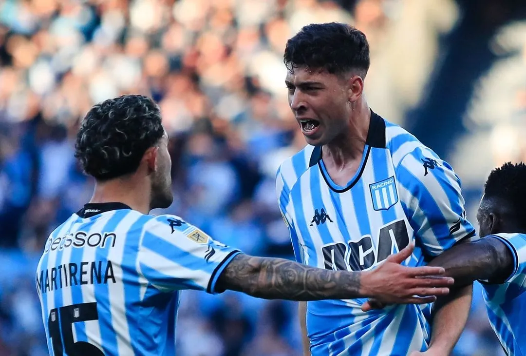 Racing venció 2-1 a Boca. Juan Nardoni (Foto) marcó el empate parcial para la Academia.