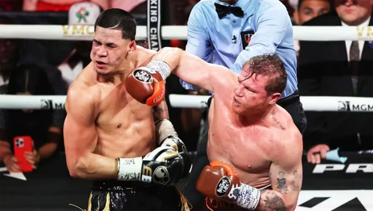 EN LA CIMA. El mexicano demostró que no tiene rivales en una de las categorías más competitivas del boxeo mundial.