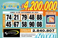 Los Números de Oro de LA GACETA del 16 de septiembre de 2024