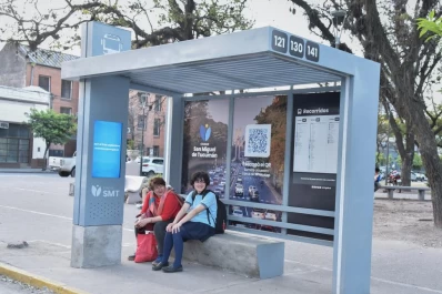 Se prevé colocar 400 refugios para esperar el ómnibus en San Miguel de Tucumán
