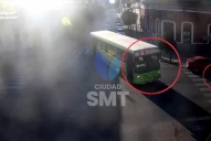 Video: un colectivo de la línea 11 impactó a un adolescente mientras cruzaba la senda peatonal