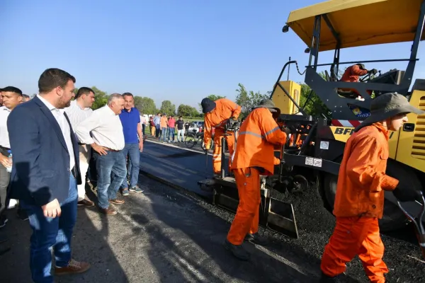 Monteros: Jaldo dio inicio a las obras de repavimentación de la “interpueblos”