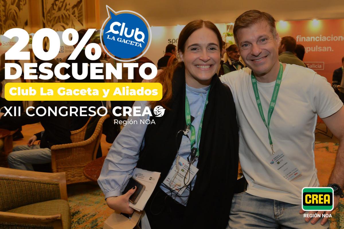 Santiago Bilinkis y Paula Pareto en Tucumán: Congreso CREA Región NOA 2024