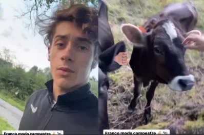 “Franco modo campestre”: el inédito video de Colapinto que revela una nueva faceta del corredor